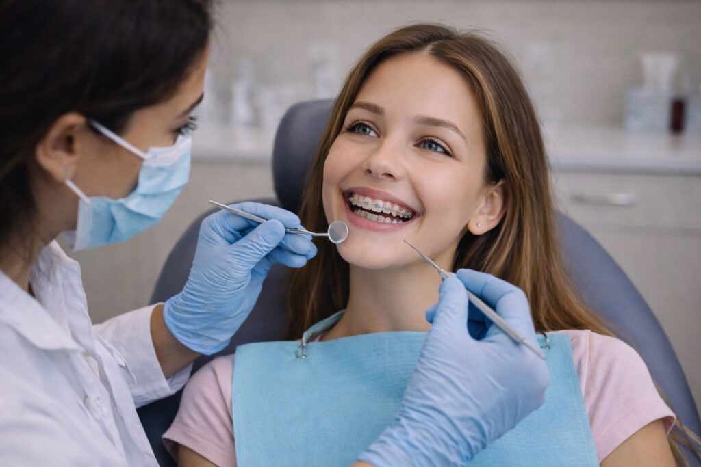 Ortodoncia fija en Clinica Mireia Espinosa
