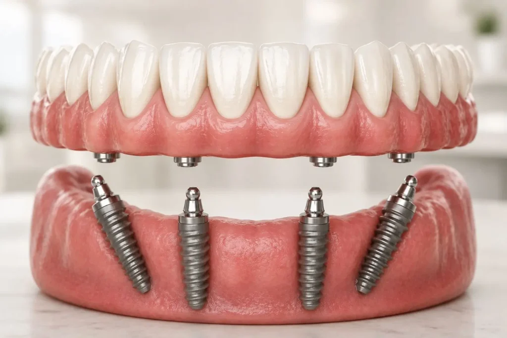 Implantes all on 4 en Eixample (Barcelona) Clinica Dental Mireia Espinosa