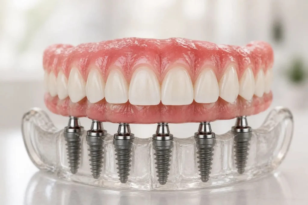 Implantes rehabilitación completa fija en Barcelona Clinica Dental Mireia Espinosa