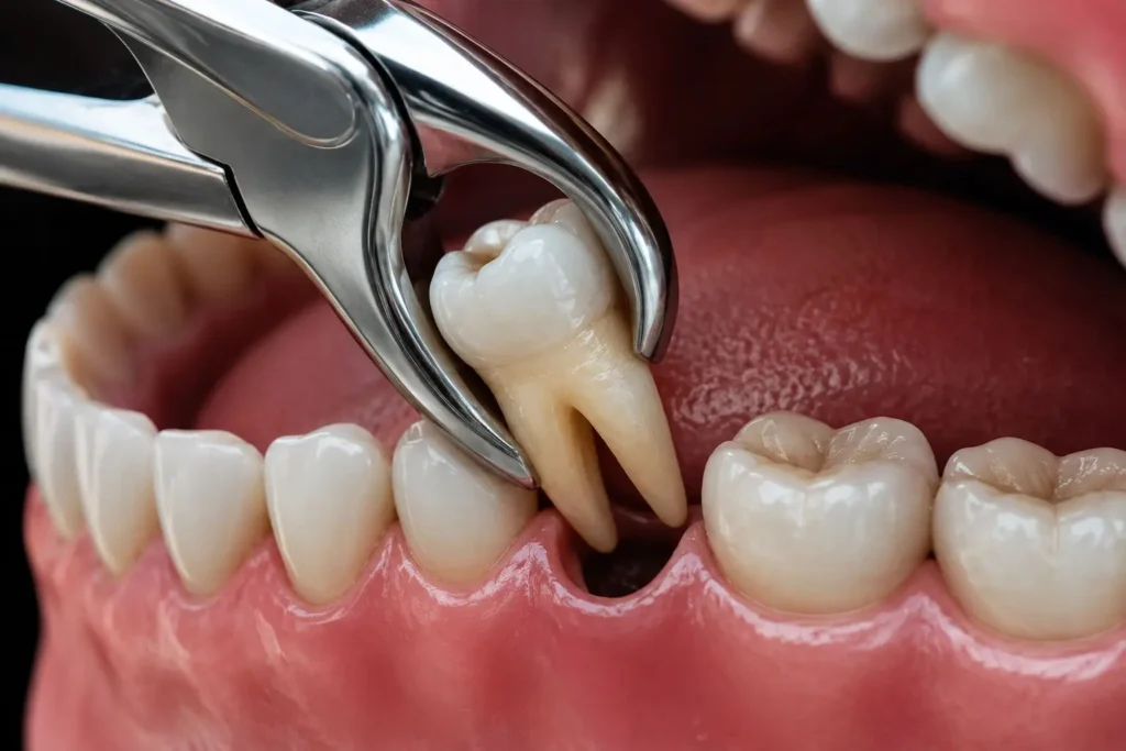 Extracción simple en Barcelona Clinica Dental Dra Mireia Espinosa