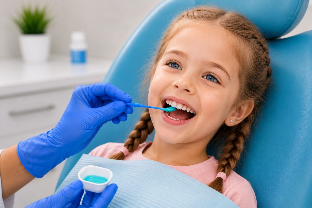 Fluorización dental Clinica Mireia Espinosa en Barcelona